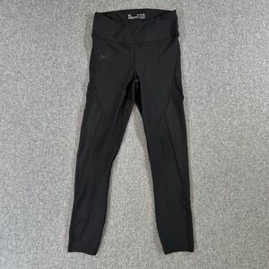 Under Armour Leggings Womens XS HeatGear Compression Black Athletic Workout